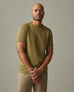 Men's Premium Slub Crew Tee - Sepia